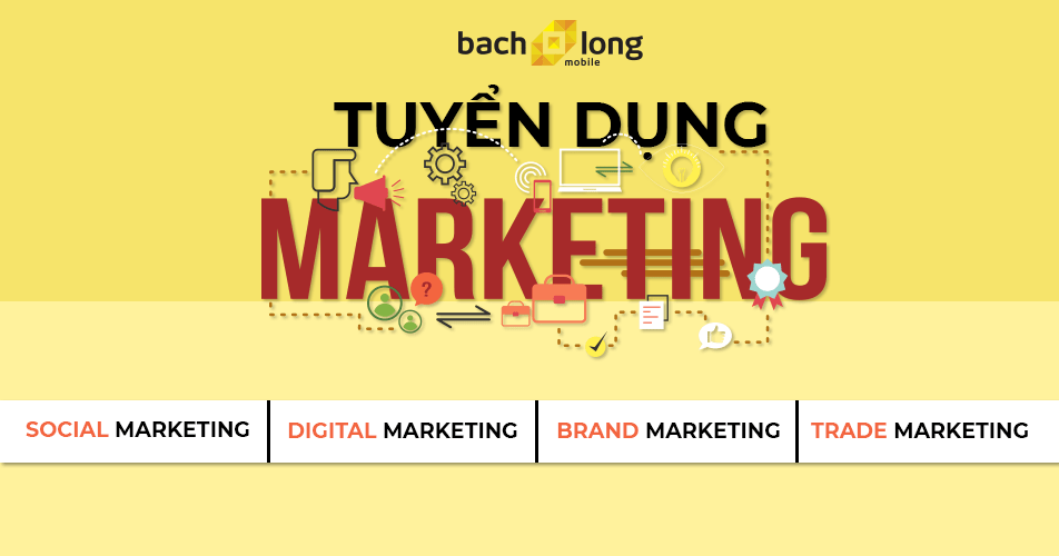 [Góc tuyển dụng] Bạch Long Mobile tìm kiếm đồng đội Marketing