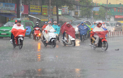 Cách bảo vệ sức khỏe vào mùa mưa cho người đi làm